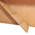 Clapier d'extérieur Enclos pour petits animaux 3 portes Bois