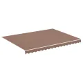 Tissu de remplacement pour auvent Marron 4x3 m