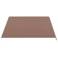 Tissu de remplacement pour auvent Marron 4x3 m