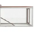 Clapier Moka 310x70x87 cm Pin massif et sapin