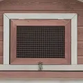Clapier Moka 310x70x87 cm Pin massif et sapin
