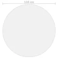 Protecteur de table transparent Ø 110 cm 2 mm PVC