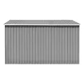 Abri de jardin 257x298x178 cm Métal Gris