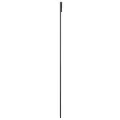 Porte coulissante Aluminium et verre ESG 90x205 cm Noir