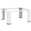 Socle pour machine à laver Blanc