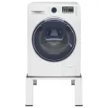 Socle pour machine à laver Blanc