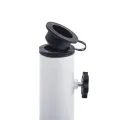 Socle de parasol Blanc 12 kg 48 cm Fonte