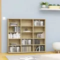 Armoire à CD Chêne sonoma 102x23x89,5 cm Bois d’ingénierie