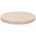 Dessus de table Ø30x2,5 cm Bois de pin massif