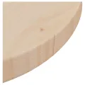 Dessus de table Ø30x2,5 cm Bois de pin massif