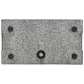 Socle de parasol rectangulaire Granite 25 kg Noir