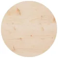 Dessus de table Ø50x2,5 cm Bois de pin massif