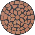 Table d'appoint Mosaïque Terre cuite