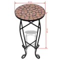 Table d'appoint Mosaïque Terre cuite