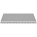 Tissu de remplacement pour auvent Anthracite et blanc 4,5x3 m