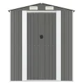 Abri de jardin Gris clair 192x606x223 cm Acier galvanisé