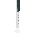 Tente de réception avec parois latérales 2x2 m Vert 90 g/m²