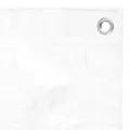 Bâche 180 g/m² 4x8 m Blanc PEHD