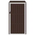 Abri de jardin Marrron 87x98x159 cm Acier galvanisé