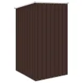 Abri de jardin Marrron 87x98x159 cm Acier galvanisé