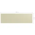 Écran de balcon Crème 90x300 cm Tissu Oxford