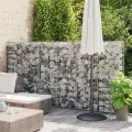 Panier de gabion avec couvercle Fil galvanisé 150x100x30 cm