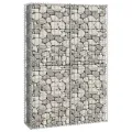 Panier de gabion avec couvercle Fil galvanisé 150x100x30 cm
