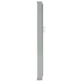 Auvent latéral rétractable de patio 160 x 300 cm Gris