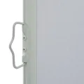 Auvent latéral rétractable de patio 160 x 300 cm Gris