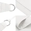 Voile de parasol tissu oxford triangulaire 4x4x4 m blanc