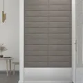 Panneaux muraux 12 pcs Gris clair 60x15 cm Velours 1,08 m²