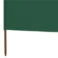 Paravent 9 panneaux Tissu 1200 x 160 cm Vert