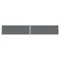 Auvent latéral rétractable Anthracite 180x1000 cm