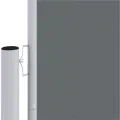 Auvent latéral rétractable Anthracite 180x1000 cm