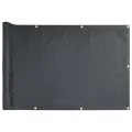 Écran de balcon Anthracite 120x500 cm Tissu Oxford