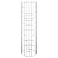 Lit surélevé à gabion circulaire 3pcs Acier galvanisé Ø30x100cm