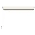 Auvent rétractable automatique 400x350 cm Crème