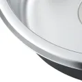 Évier de cuisine avec crépine et piège Acier inoxydable