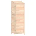 Remise de jardin 55x52x174,5 cm Bois de sapin solide