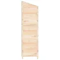 Remise de jardin 55x52x174,5 cm Bois de sapin solide