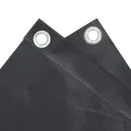 Écran de balcon en tissu Oxford anthracite de 75x600 cm