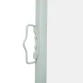 Auvent latéral rétractable de patio 170x300 cm Crème