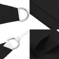 Voile de parasol tissu oxford rectangulaire 2,5x4 m noir