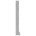 Armoire à CD Sonoma gris 102x23x177,5 cm Bois d'ingénierie