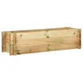 Jardinière surélevée de légumes Bois de pin imprégné 120 cm