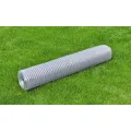 Clôture en treillis acier galvanisé carré 1x25 m argenté