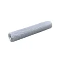 Clôture en treillis acier galvanisé carré 1x25 m argenté