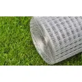 Clôture en treillis acier galvanisé carré 1x25 m argenté