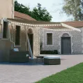Auvent automatique avec capteur de vent et LED 450x300 cm Crème