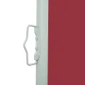 Auvent latéral rétractable de patio 170x300 cm Rouge